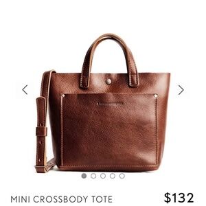 Portland Leather Crossbody bag
